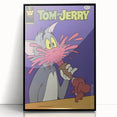 Vintage Comics Wall Art – Tom and Jerry Retro Cartoon Poster