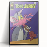 Vintage Comics Wall Art – Tom and Jerry Retro Cartoon Poster
