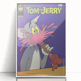 Vintage Comics Wall Art – Tom and Jerry Retro Cartoon Poster