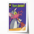 Vintage Comics Wall Art – Tom and Jerry Retro Cartoon Poster