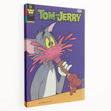 Vintage Comics Wall Art – Tom and Jerry Retro Cartoon Poster