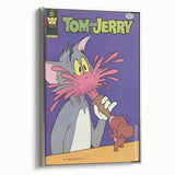 Vintage Comics Wall Art – Tom and Jerry Retro Cartoon Poster