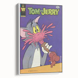 Vintage Comics Wall Art – Tom and Jerry Retro Cartoon Poster