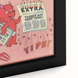 Vintage Comics Wall Art – Hot Stuff Devil Kids Retro Poster