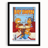 Vintage Comics Wall Art – Bart Simpson Retro Cartoon Poster