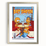 Vintage Comics Wall Art – Bart Simpson Retro Cartoon Poster