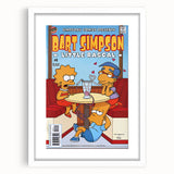 Vintage Comics Wall Art – Bart Simpson Retro Cartoon Poster