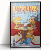 Vintage Comics Wall Art – Bart Simpson Retro Cartoon Poster
