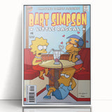 Vintage Comics Wall Art – Bart Simpson Retro Cartoon Poster