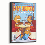 Vintage Comics Wall Art – Bart Simpson Retro Cartoon Poster