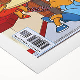 Vintage Comics Wall Art – Bart Simpson Retro Cartoon Poster