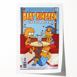 Vintage Comics Wall Art – Bart Simpson Retro Cartoon Poster