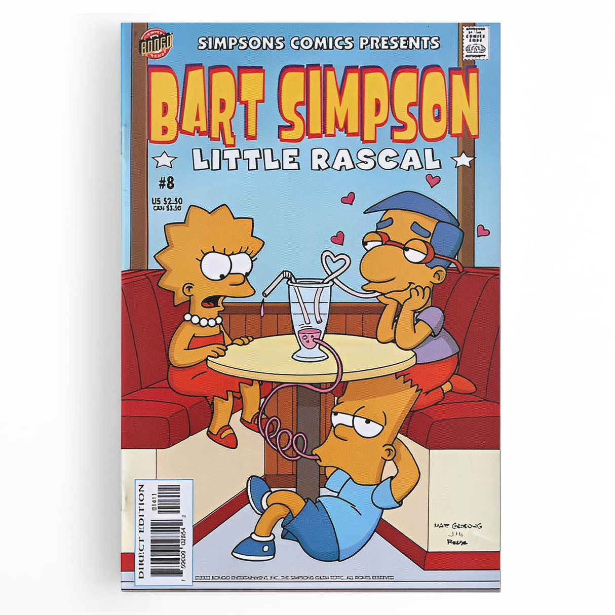 Vintage Comics Wall Art – Bart Simpson Retro Cartoon Poster