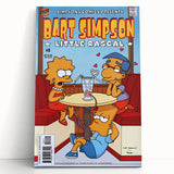 Vintage Comics Wall Art – Bart Simpson Retro Cartoon Poster
