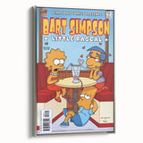 Vintage Comics Wall Art – Bart Simpson Retro Cartoon Poster