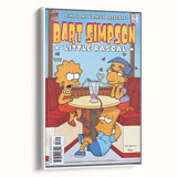Vintage Comics Wall Art – Bart Simpson Retro Cartoon Poster