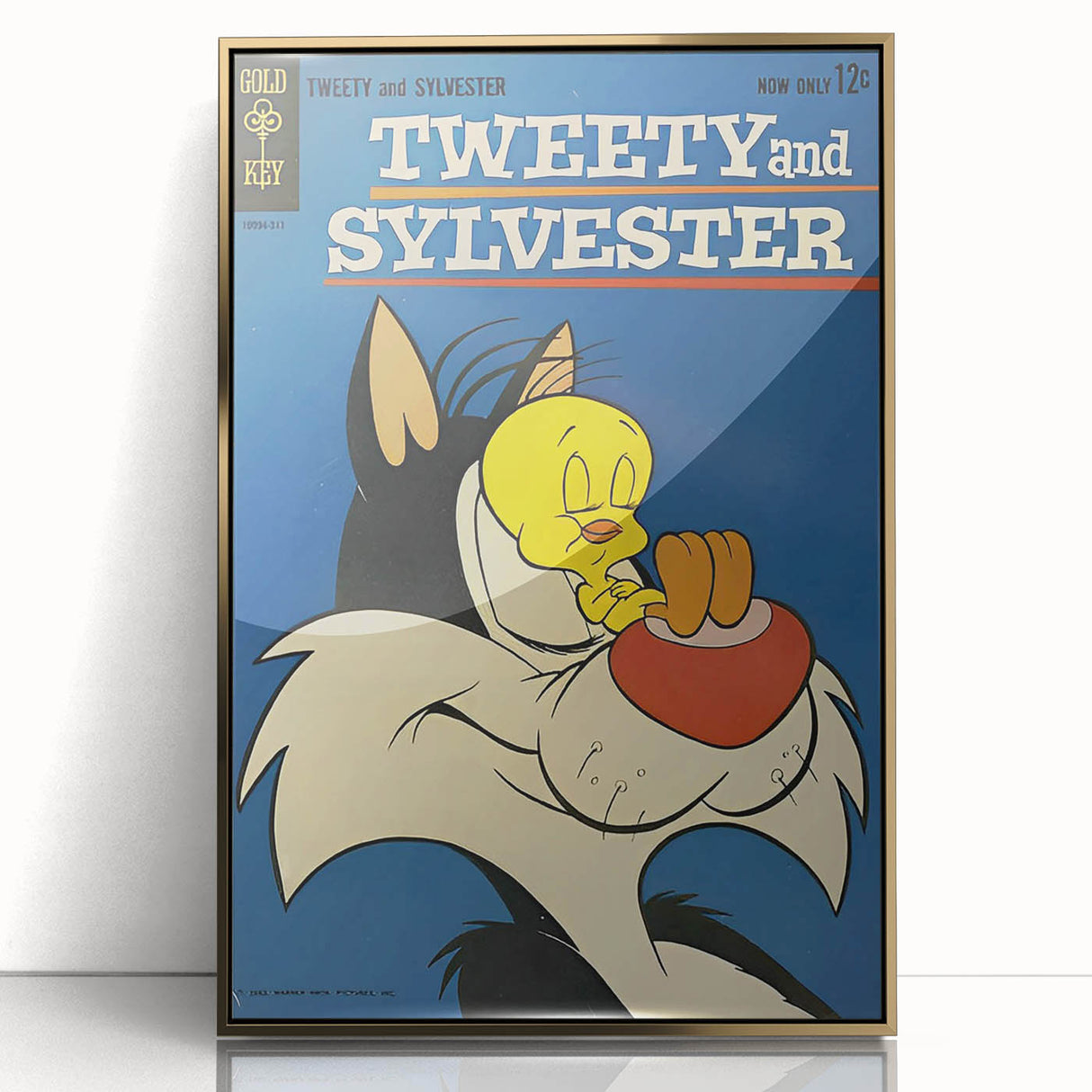 Vintage Comics Wall Art – Tweety and Sylvester Retro Poster