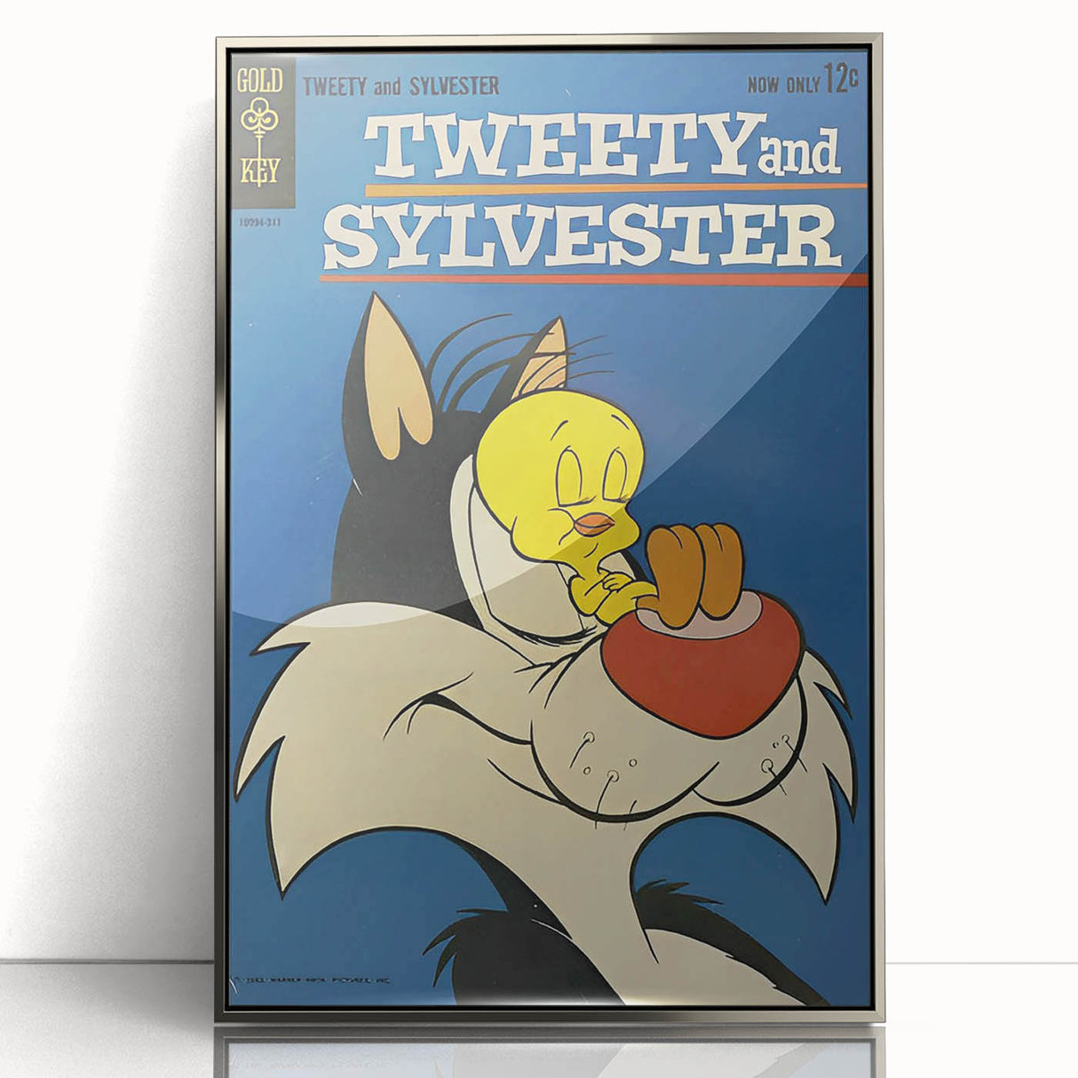 Vintage Comics Wall Art – Tweety and Sylvester Retro Poster