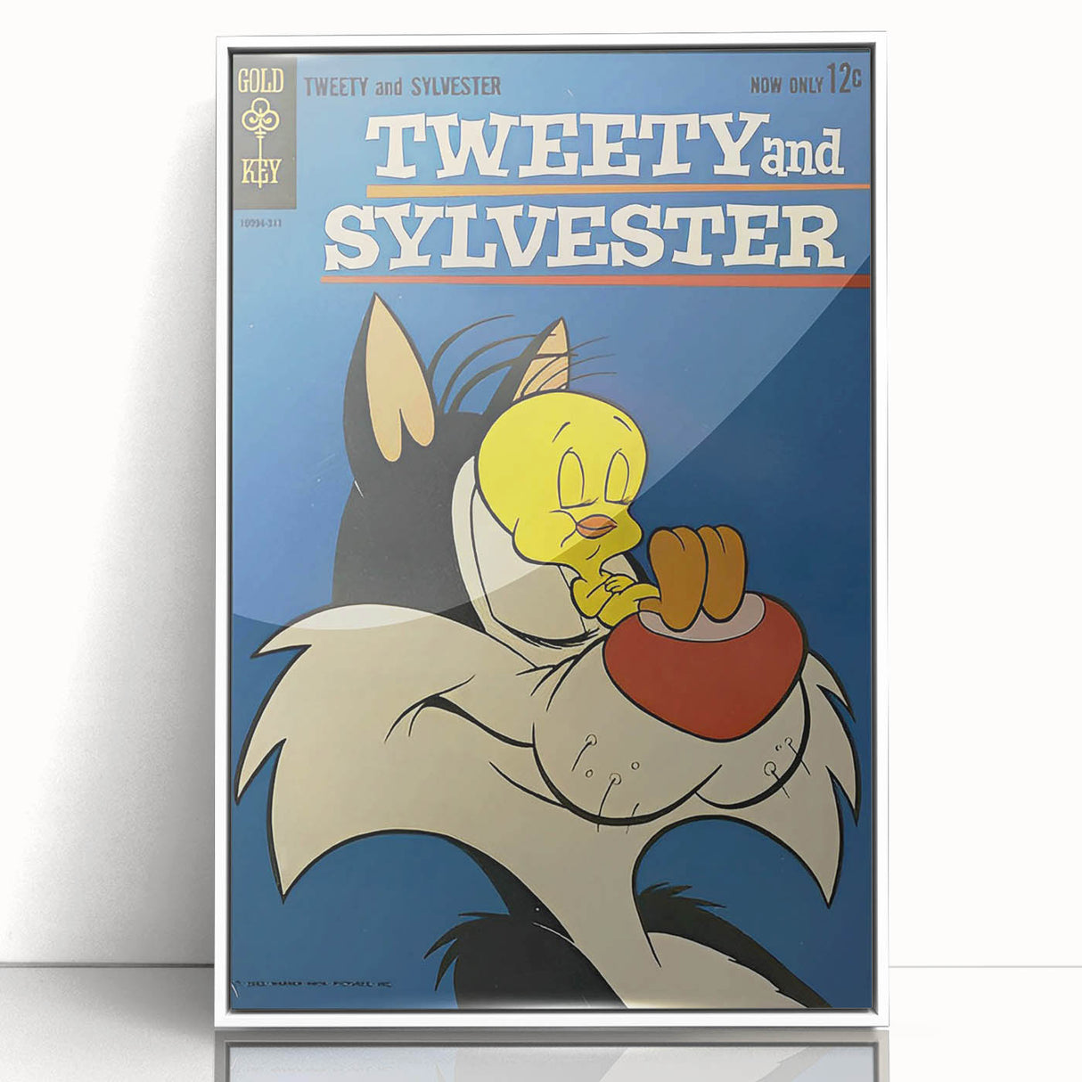 Vintage Comics Wall Art – Tweety and Sylvester Retro Poster