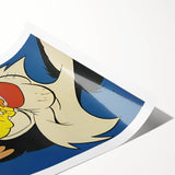 Vintage Comics Wall Art – Tweety and Sylvester Retro Poster