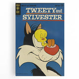Vintage Comics Wall Art – Tweety and Sylvester Retro Poster