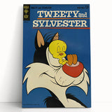 Vintage Comics Wall Art – Tweety and Sylvester Retro Poster
