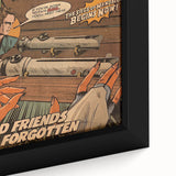 Vintage Comics Wall Art – Star Wars Clone Wars Retro Poster