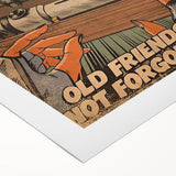 Vintage Comics Wall Art – Star Wars Clone Wars Retro Poster