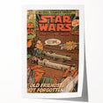 Vintage Comics Wall Art – Star Wars Clone Wars Retro Poster