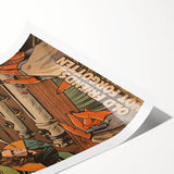 Vintage Comics Wall Art – Star Wars Clone Wars Retro Poster