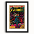 Vintage Comics Wall Art – Doctor Strange Retro Superhero Poster