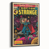 Vintage Comics Wall Art – Doctor Strange Retro Superhero Poster
