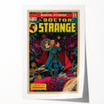 Vintage Comics Wall Art – Doctor Strange Retro Superhero Poster