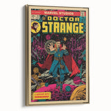 Vintage Comics Wall Art – Doctor Strange Retro Superhero Poster