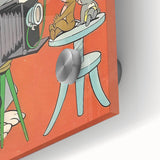 Vintage Comics Wall Art – Tom and Jerry Retro Cartoon Poster