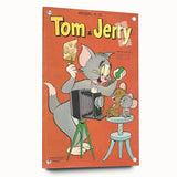 Vintage Comics Wall Art – Tom and Jerry Retro Cartoon Poster