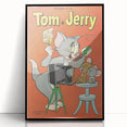 Vintage Comics Wall Art – Tom and Jerry Retro Cartoon Poster