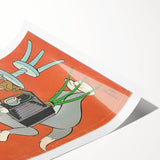 Vintage Comics Wall Art – Tom and Jerry Retro Cartoon Poster