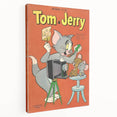 Vintage Comics Wall Art – Tom and Jerry Retro Cartoon Poster