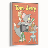 Vintage Comics Wall Art – Tom and Jerry Retro Cartoon Poster