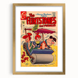Vintage Comics Wall Art – The Flintstones Retro Cartoon Poster