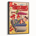 Vintage Comics Wall Art – The Flintstones Retro Cartoon Poster