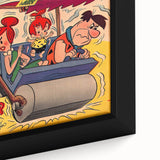 Vintage Comics Wall Art – The Flintstones Retro Cartoon Poster