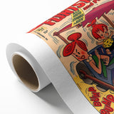 Vintage Comics Wall Art – The Flintstones Retro Cartoon Poster