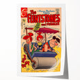 Vintage Comics Wall Art – The Flintstones Retro Cartoon Poster