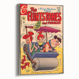 Vintage Comics Wall Art – The Flintstones Retro Cartoon Poster