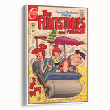 Vintage Comics Wall Art – The Flintstones Retro Cartoon Poster
