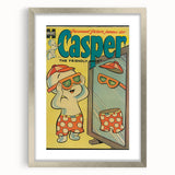 Vintage Comics Wall Art – Casper Retro Comic Book Poster