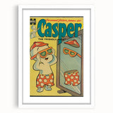 Vintage Comics Wall Art – Casper Retro Comic Book Poster
