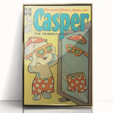 Vintage Comics Wall Art – Casper Retro Comic Book Poster